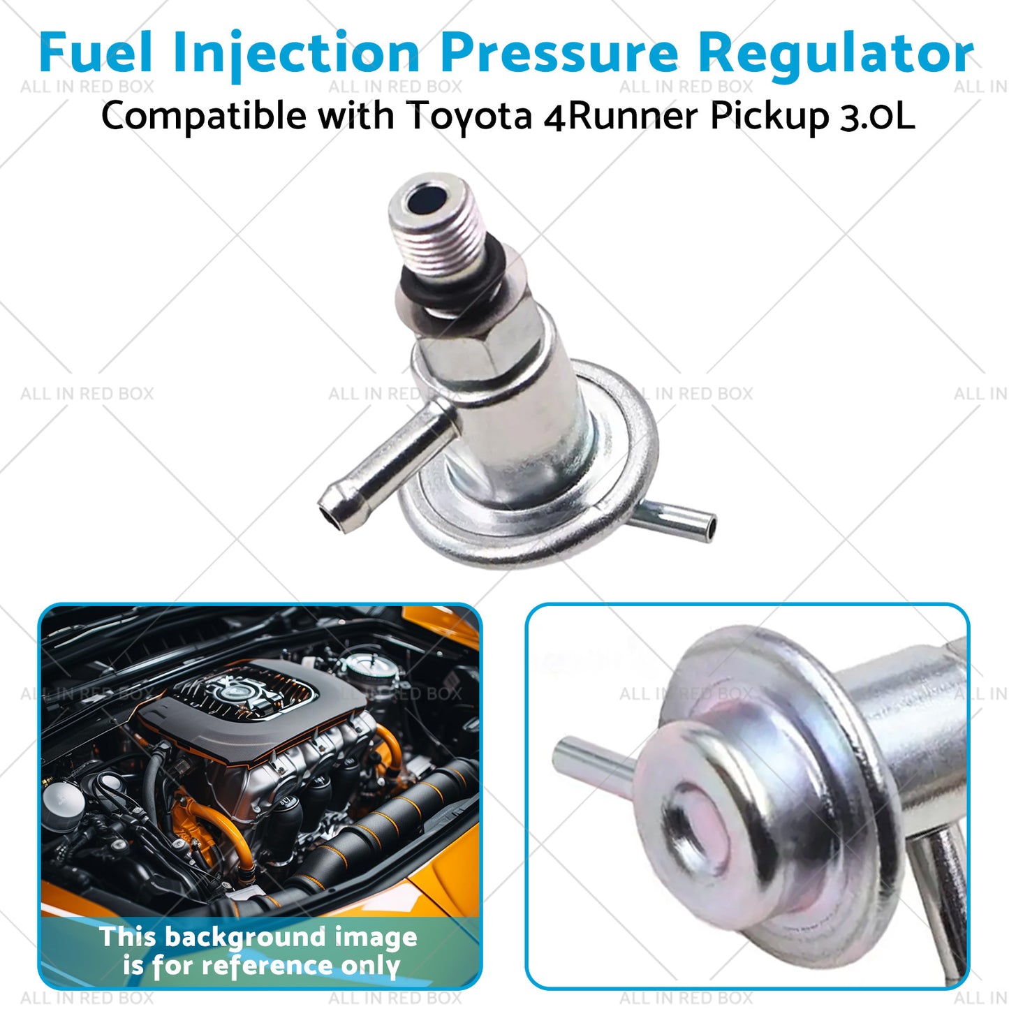 {{ Fuel Injection Pressure Regulator Suitable for Toyota 4Runner Pickup 3. 0L 88-95 }} - Buy Car Parts Online at {{ Kaka Auto Parts }}.