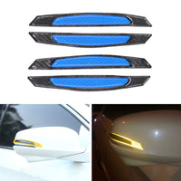 Reflective Carbon Fiber Car Door Edge Guard Bump Protector Sticker Suitable For Universal Use