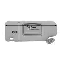 Sun Visor Passenger Left Side Suitable For Holden Barina TM 2011-2018, Ref. 9532750
