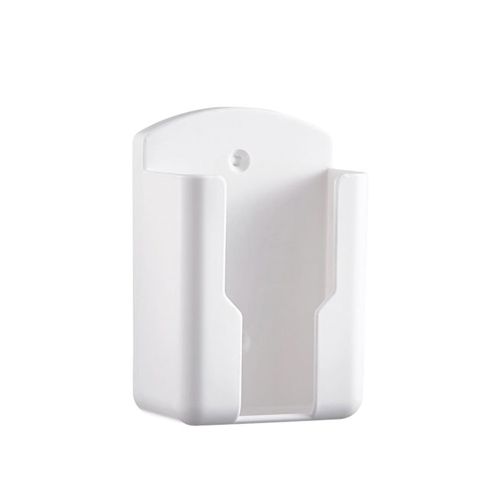 Air Conditioner Remote Control Holder Wall-Mounted Cover Storage Suitable For Universal White