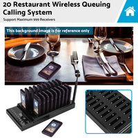 {{ 20 Restaurant Coaster Pager Guest Call Wireless Paging Queuing Calling System }} - Buy Car Parts Online at {{ Kaka Auto Parts }}.