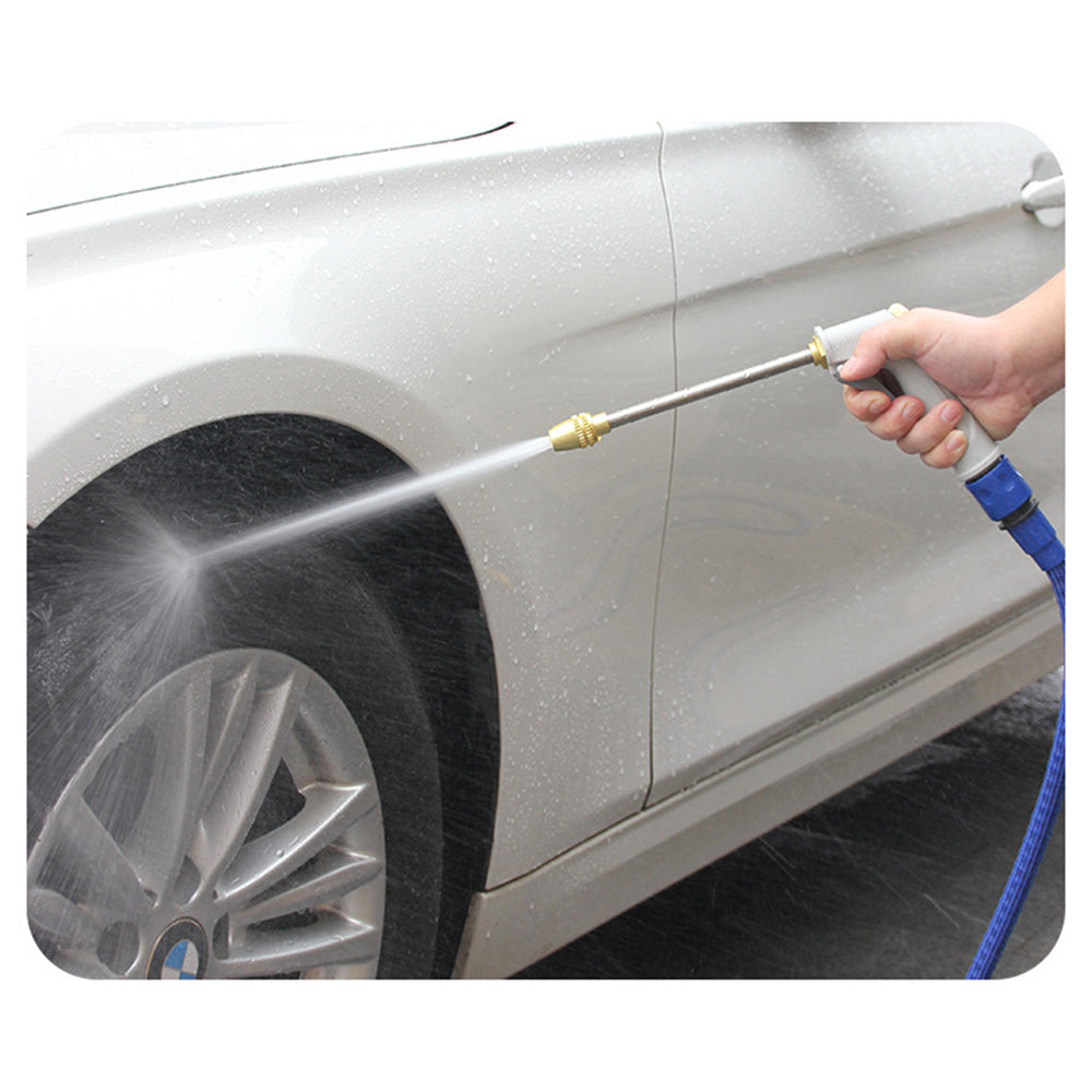 High Pressure Water Hose Nozzle Long Spray Attachment Suitable For Garden Hose & Car Wash