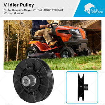 compare product V Idler Pulley fits Husqvarna Mowers LTH1742 LTH1797 YTH2042T YTH2042XP 194326