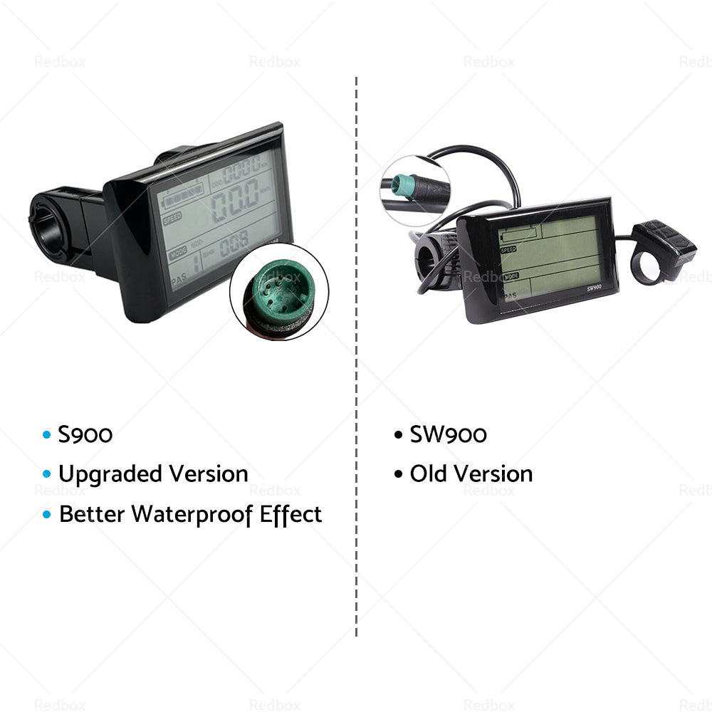 {{ Ebike S900 LCD Displays Control Electric Bicycle Speed Meter Speedometer }} - Buy Car Parts Online at {{ Kaka Auto Parts }}.
