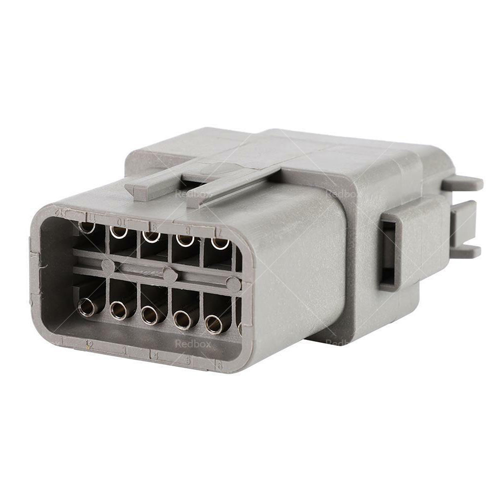 {{ Deutsch DT 12-Way 12 Pin Electrical Connector Waterproof Plug Kit Male  and  Female }} - Buy Car Parts Online at {{ Kaka Auto Parts }}.