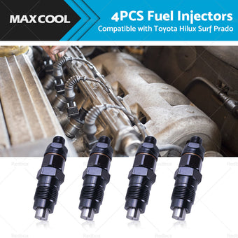 compare product 4x Diesel Fuel Injector Suitable For Toyota Hilux Surf Prado 1KZ-TE 093400-7040
