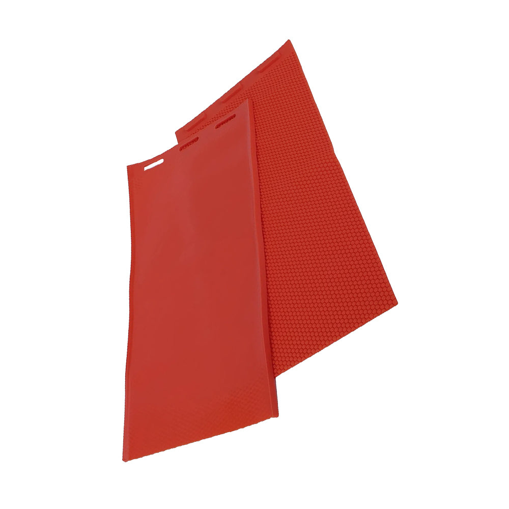 Beekeeping Soft Red Beeswax Sheet Mold Suitable For DIY Honeycomb Making With Silicone Press Tool