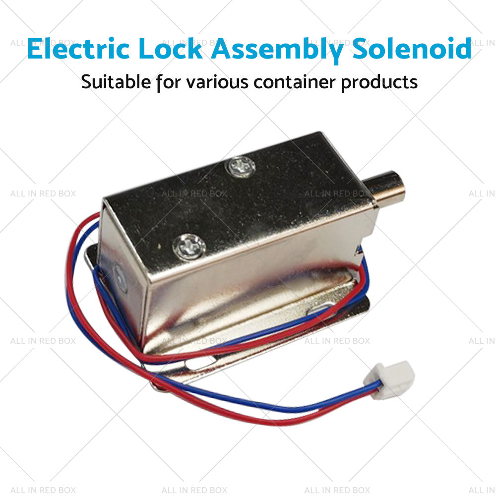 {{ Round Electronic Solenoid Latch Lock 12V 0. 6A Electric Release Assembly Catch }} - Buy Car Parts Online at {{ Kaka Auto Parts }}.
