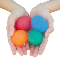 Hand Therapy Stress Relief Exercise Balls Set 4x Suitable For Hand Grip Strengthening and Finger Rehabilitation