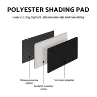 Dash Mat Suitable For Toyota Fortuner 2015-2021 SUV Non-Slip Dashboard Cover