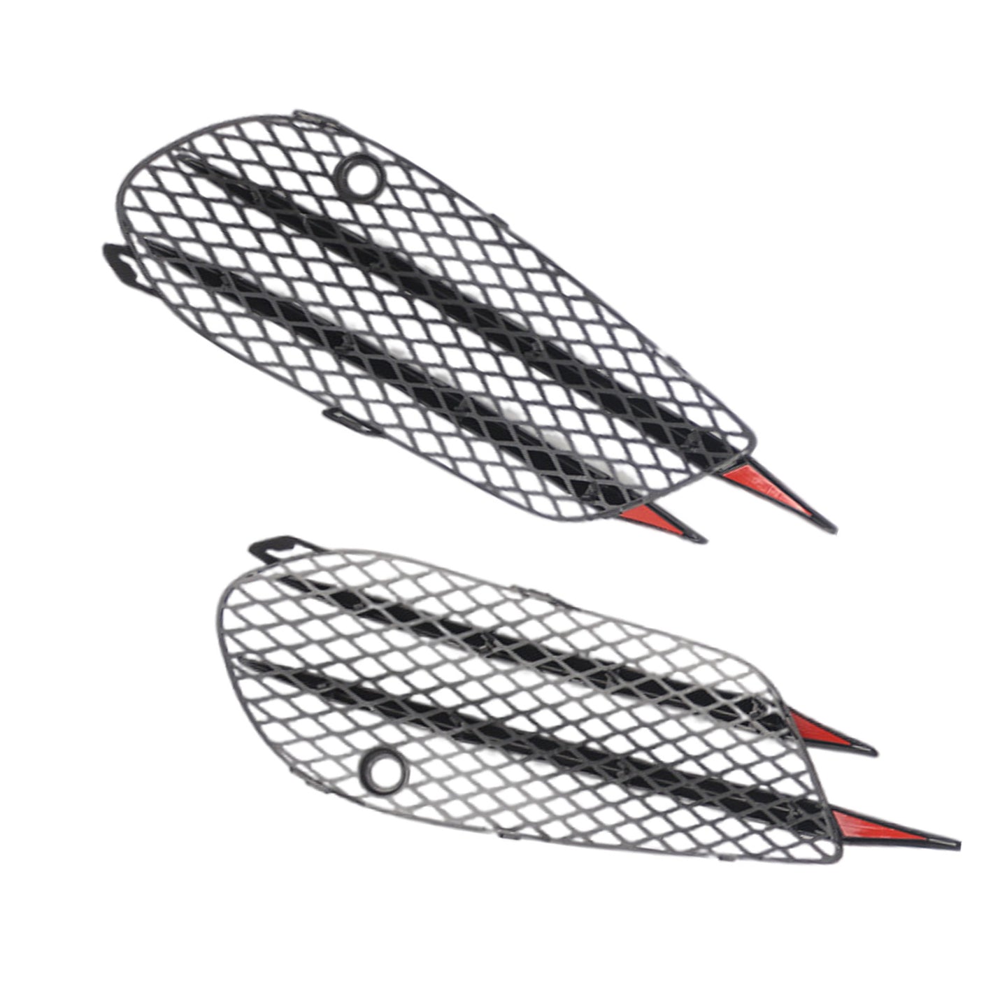 {{ Pair Front Bumper Fog Lamp Grille Suitable for Mercedes-Benz C-Class W205 15-18 }} - Buy Car Parts Online at {{ Kaka Auto Parts }}.