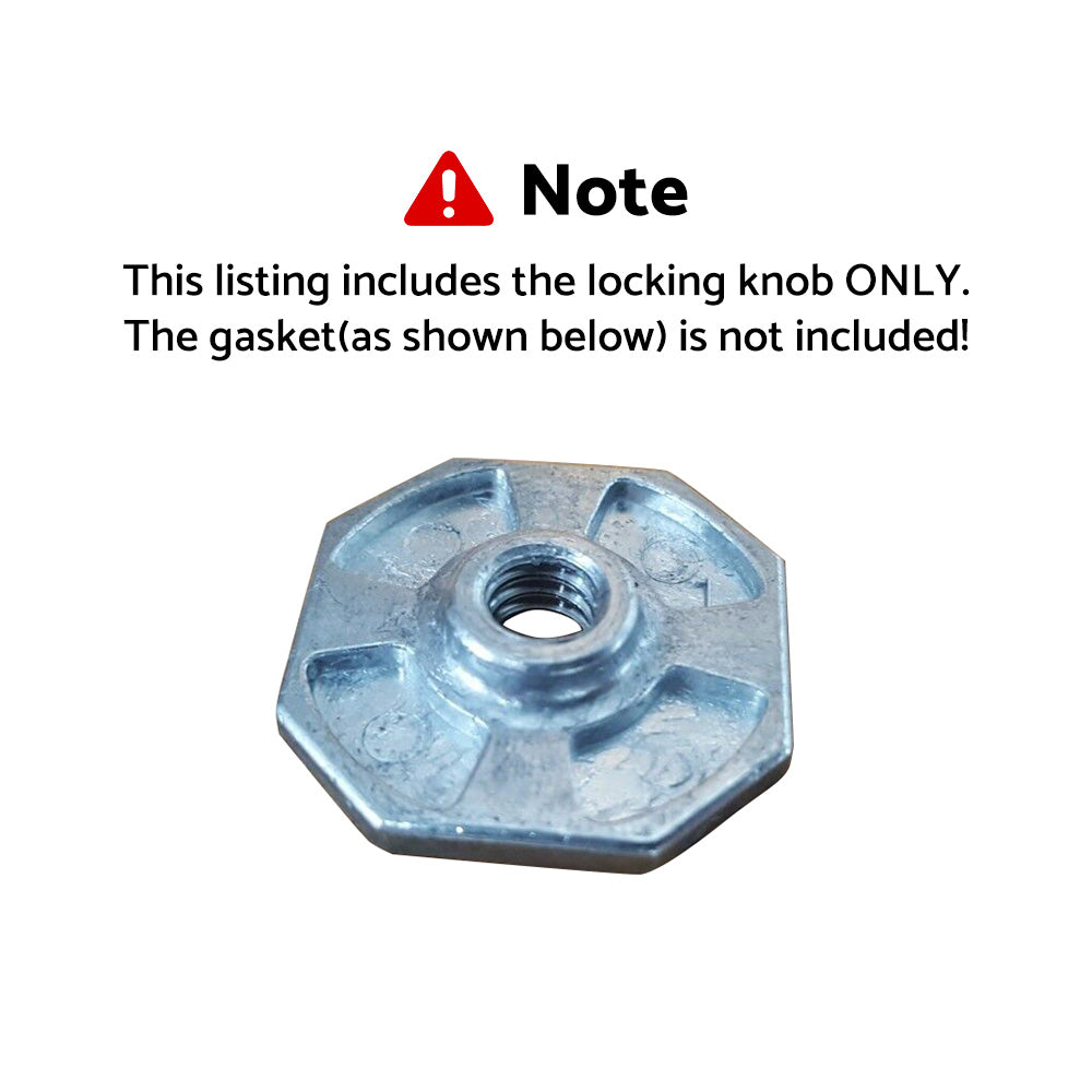 1x Awning Brace Locking Knob 8mm Plum Blossom Suitable For Carefree Caravan RV 200-34120