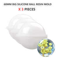 Jewelry Tools Suitable For DIY Resin Craft Pendants Necklaces Silicone 60mm