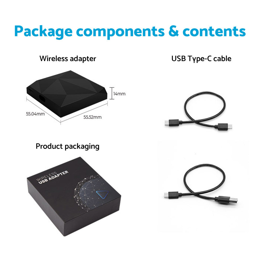Wireless CarPlay Adapter Dongle Suitable For Apple iOS Car Navigation Player