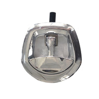 Chrome Power Operated Whale Tail T Handle 12V Folding Lock Suitable For Trailer Canopy