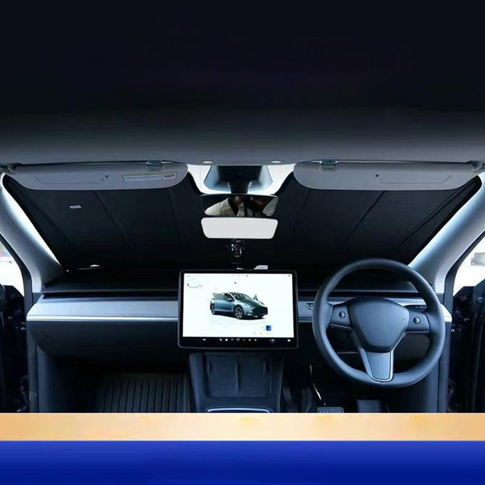 1x Front Windscreen Sunshade Suitable For Subaru Forester 5th Gen SK 18-24