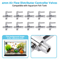 {{ 4mm Air Flow Distributor Controller Valves Suitable for Aquarium Fish Tank }} - Buy Car Parts Online at {{ Kaka Auto Parts }}.