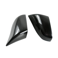 2x Real Carbon Fiber Wing Side Mirror Cover Trim Suitable For Tesla Model S 2012-2020