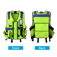 Reflective High-Visibility Safety Vest Suitable For Executive & Worksite Use