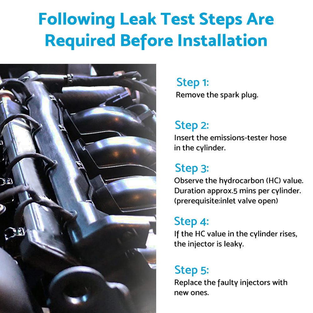 8x Fuel Injectors Suitable For HSV VS / Holden Commodore 5.0L V8 185KW