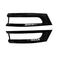 4x Gloss Tail Light Cover Trim Bezel Suitable For Jeep Grand Cherokee 2014-2020