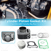 {{ Cylinder Piston Gasket Top End Kit For Yamaha Grizzly 350 YFM350 4x4 2x4 2007-14 }} - Buy Car Parts Online at {{ Kaka Auto Parts }}.