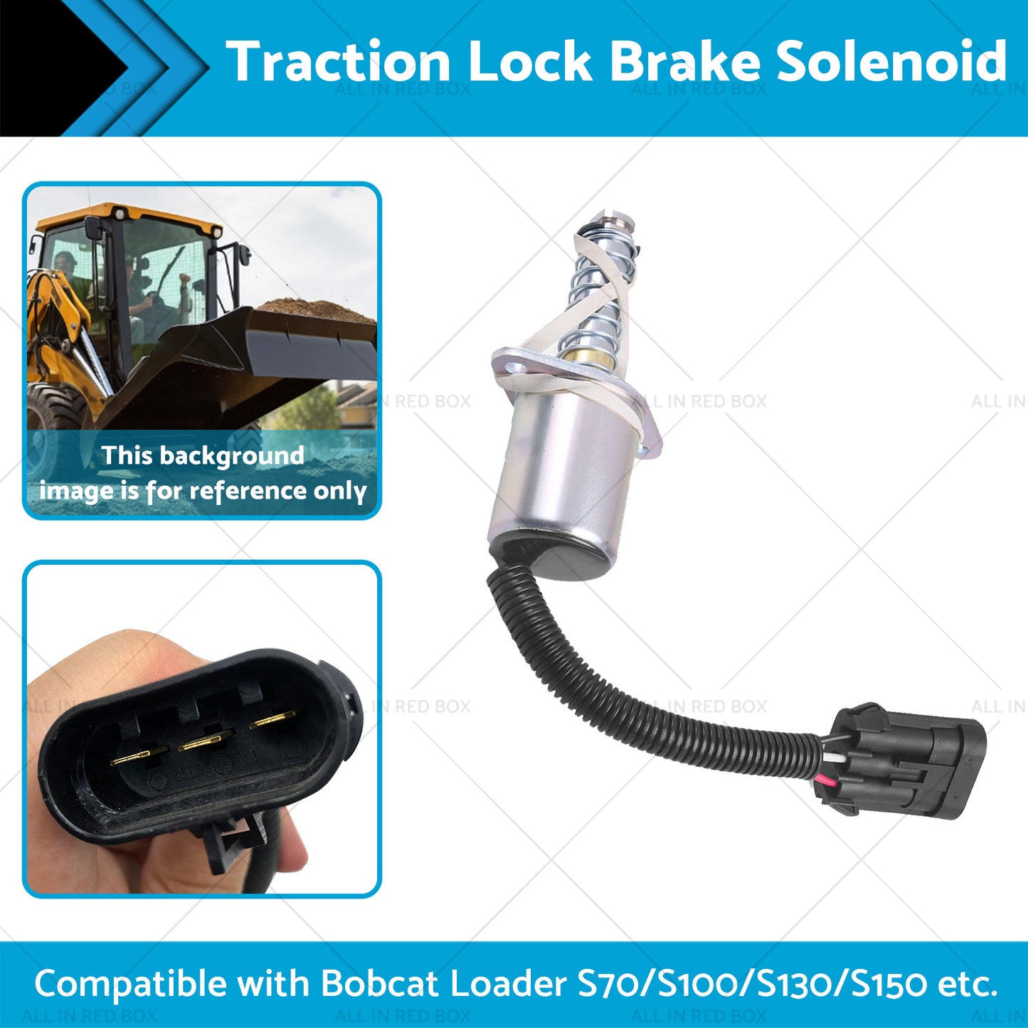 {{ Fuel Shut Off Solenoid Suitable for Bobcat 743 751 753 763 773 6681513 6667993 }} - Buy Car Parts Online at {{ Kaka Auto Parts }}.