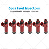 {{ 6PCS Fuel Injectors Suitable For Mitsubishi Pajero NM 6G74 3. 5 V6 00-04 MD357267 }} - Buy Car Parts Online at {{ Kaka Auto Parts }}.