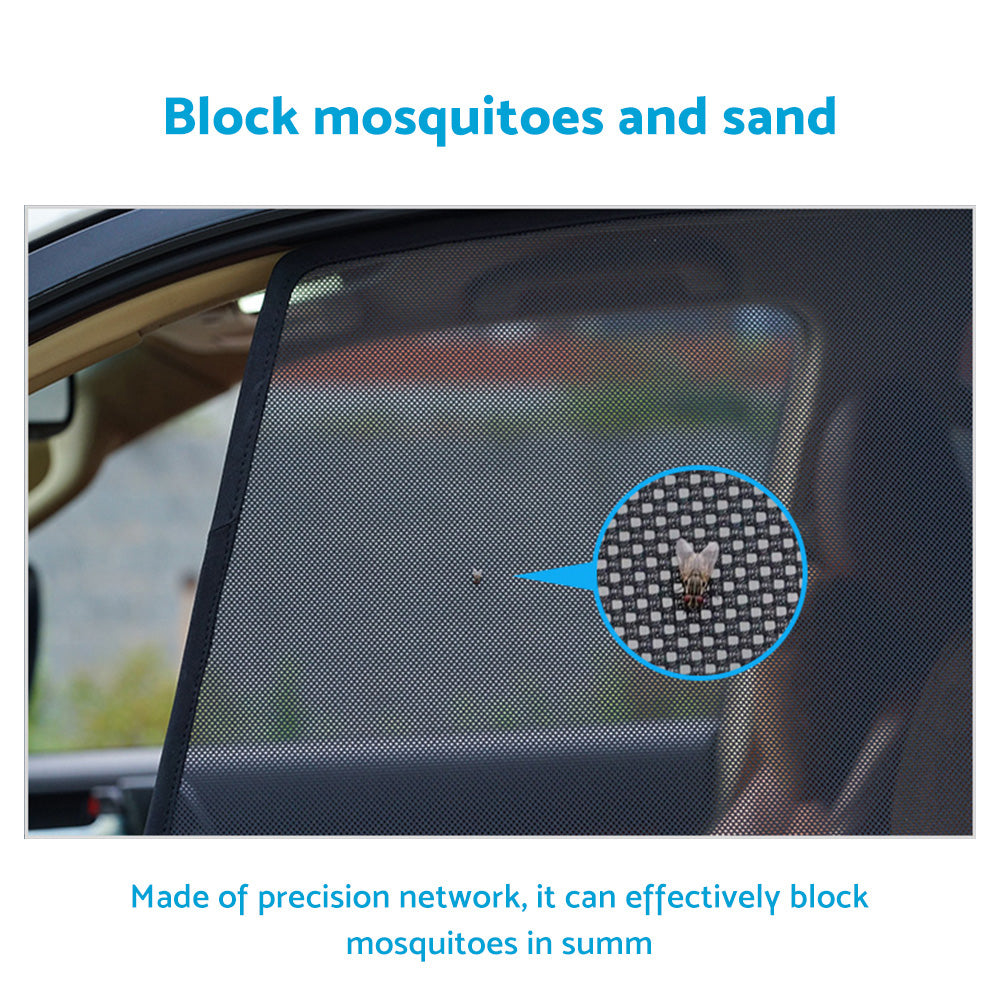 6x Window Mesh Sun Shades Suitable For Toyota Landcruiser 300 2021