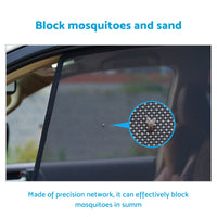 6x Window Mesh Sun Shades Suitable For Toyota Landcruiser 300 2021