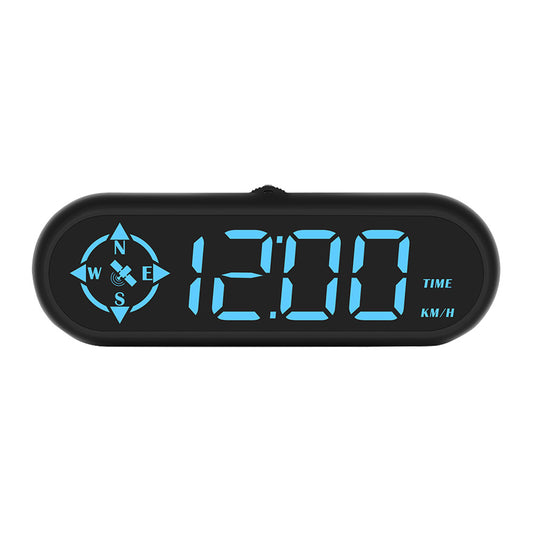 Universal Head-Up Display (HUD) Speedometer with LED Digital GPS and Overspeed Alarm Suitable For Cars