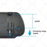 {{ 7 inch  Parking Rear View Monitor Mirror Screen Suitable for Truck Reversing Camera }} - Buy Car Parts Online at {{ Kaka Auto Parts }}.