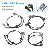 {{ 4x ABS Wheel Speed Sensor Front Rear Left Right for Nissan Navara D40 2005-2014 }} - Buy Car Parts Online at {{ Kaka Auto Parts }}.