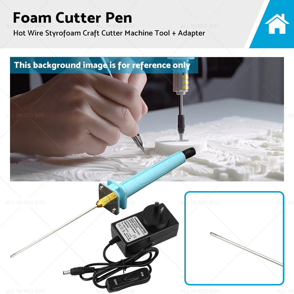 {{ Foam Cutting Pen Hot Wire Styrofoam Craft Cutter Machine Tool  Adapter AU }} - Buy Car Parts Online at {{ Kaka Auto Parts }}.