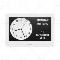 {{ 7  LED Large Digital Day Clock Calendar Dementia Date Week Month Year Time Wall }} - Buy Car Parts Online at {{ Kaka Auto Parts }}.