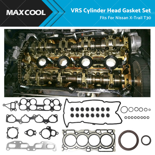 {{ VRS Cylinder Head Gasket Set Fits For Nissan X-Trail T30 QR25DE 2. 5L 01-07 }} - Buy Car Parts Online at {{ Kaka Auto Parts }}.
