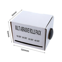 Abrasive Emery Cloth Sanding Tape Grits 150 240 320 400 Suitable For Grinding