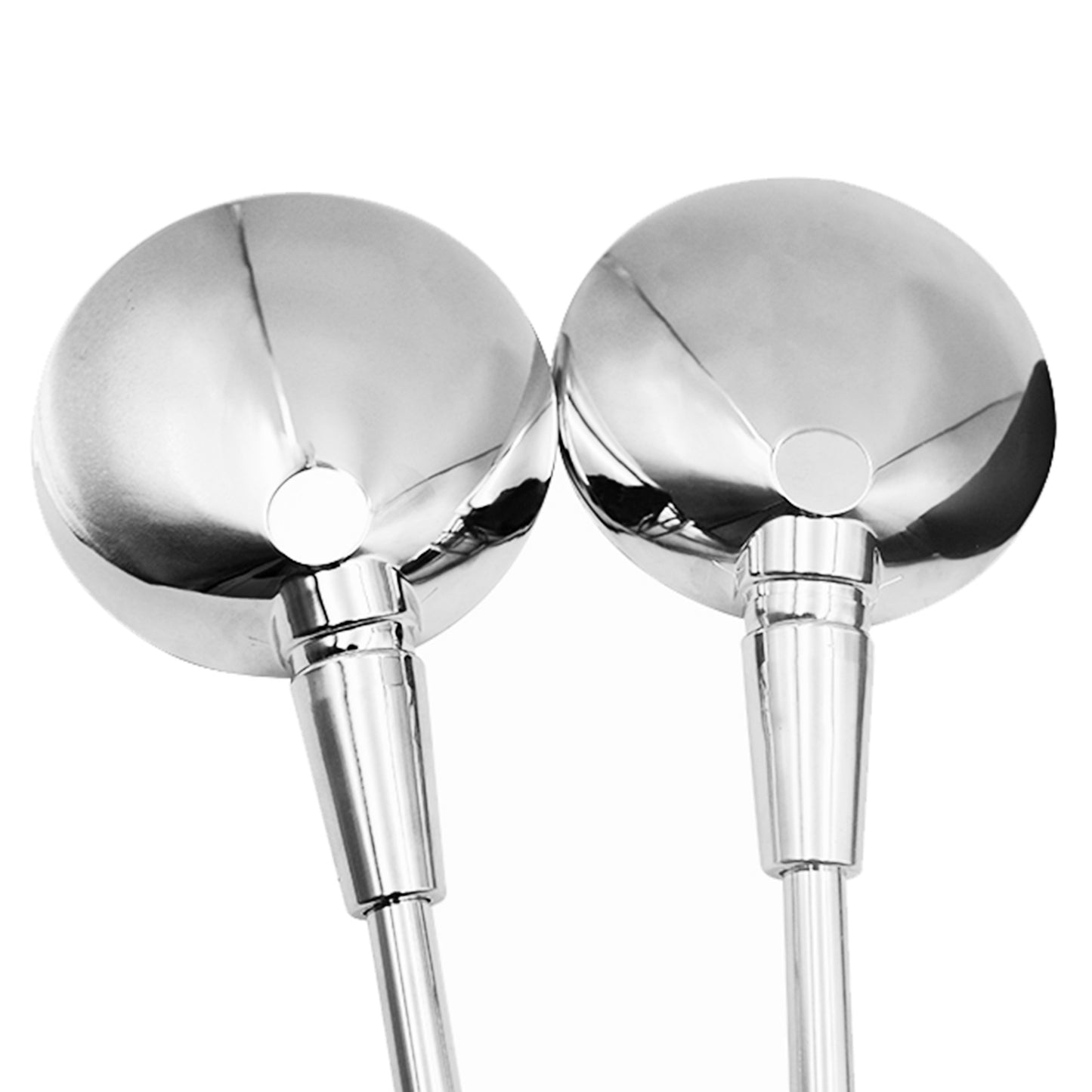 Left & Right Rearview Mirror Chrome Suitable For Vespa Primavera 50/125/150