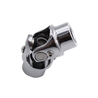 Universal Single Steering Shaft U-Joint Stainless Steel 3x3 or 4x4 inch Round