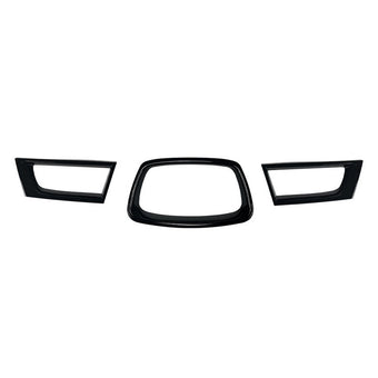 compare product 3x Gloss Black Front Grille Trim Suitable For Subaru Impreza WRX MK6 2006-2007