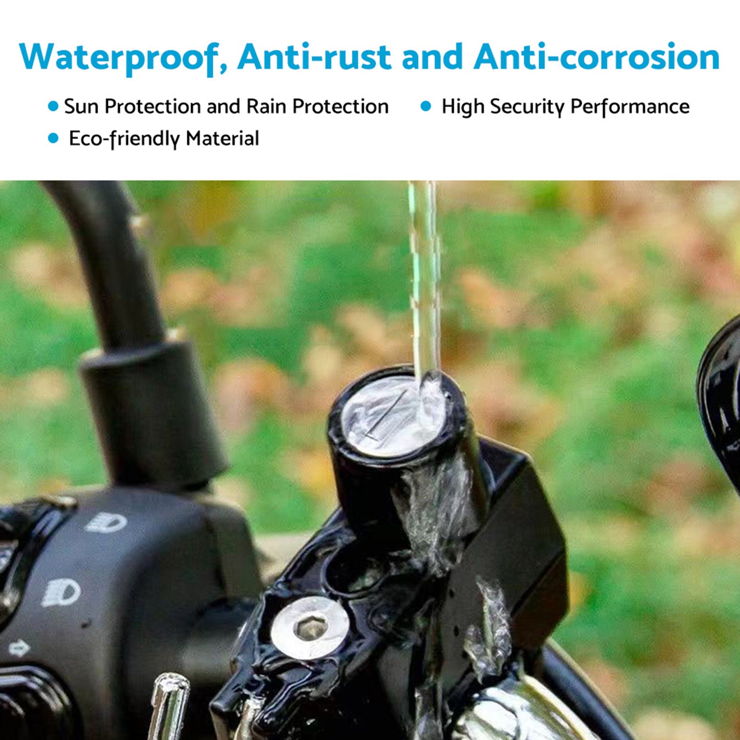 Motorcycle Helmet Lock 22mm 25mm Handlebar Frame Tube Suitable For Harley